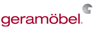 Rotes Logo von geramöbel