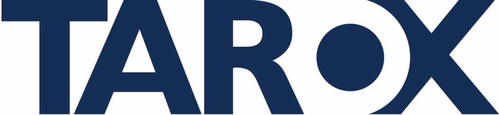 Blaues Logo von TAROX