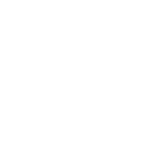 Weißes Symbol eines Druckers mit eingelegtem Papier und Ausdruck auf schwarzem Hintergrund.