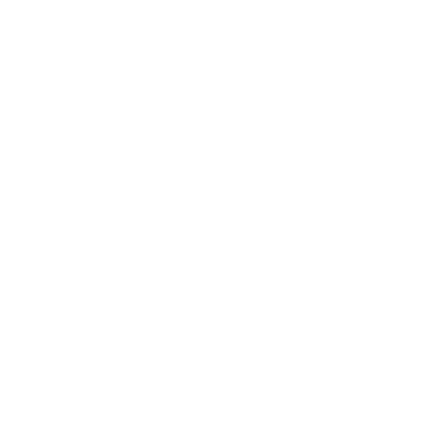 Weißes Symbol eines Druckers mit eingelegtem Papier und Ausdruck auf schwarzem Hintergrund.